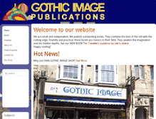 Tablet Screenshot of gothicimage.co.uk